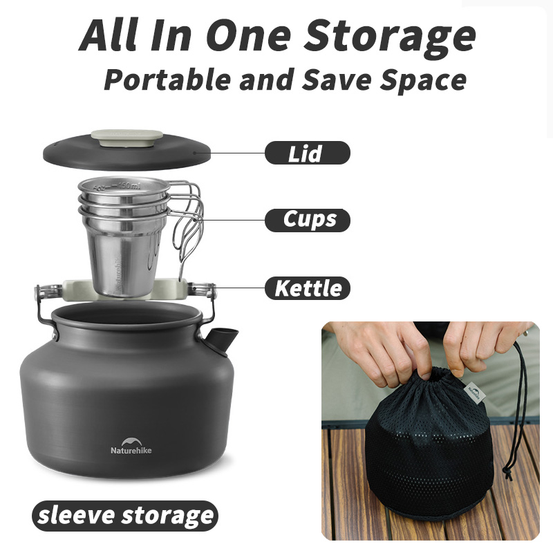 Naturehike Camping Cookware Te – обзор и цена Outdoor Camping Utensils