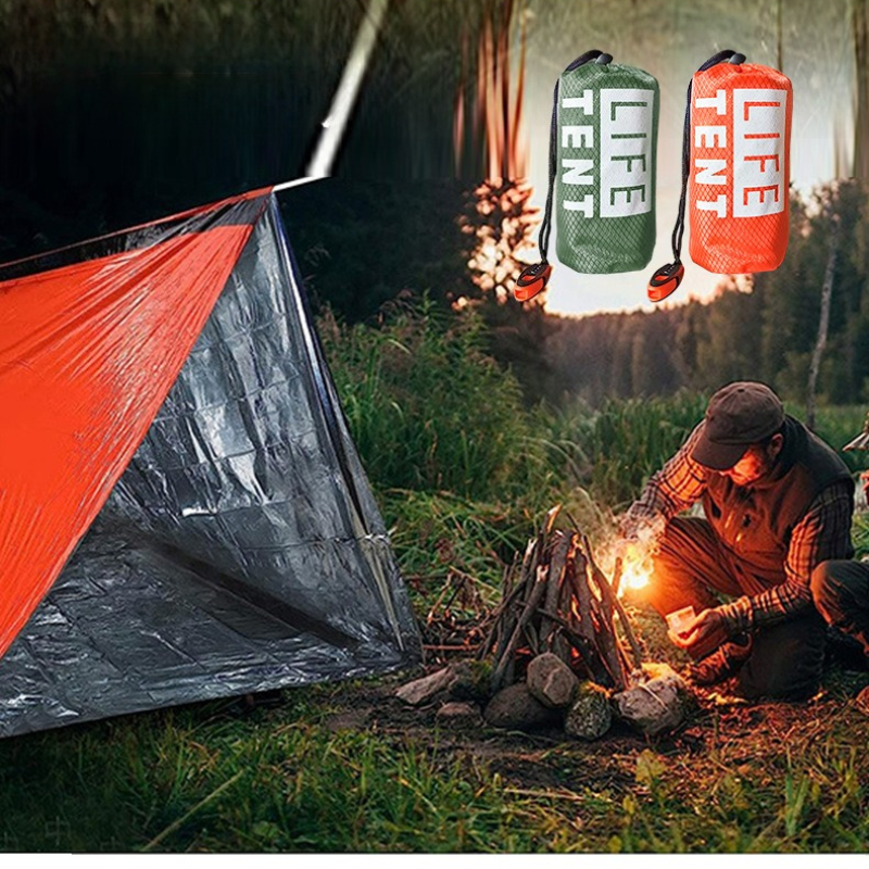 1PC Outdoor Emergency Tent Por – обзор и цена Outdoor Camping Sleeping Bag